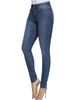 Extra Large Size Fashionable High Elastic Denim Pencil Pants For Women_voghion.com