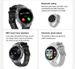 Neu Smart Watch 1,463 Zoll AMOLED Display Herren Schwarz Sportuhr Bluetooth Anruf Gesundheitsmonitor IP68 Wasserdicht Für Android_voghion.com