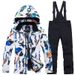 New Ski Suit Set For Boys Girls, Outdoor Sports Warm Children's Top And Pants Trendy_voghion.com