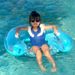 Transparent Glitter Inflatable Lounge Chair - Heavy-Duty PVC Floating Seat For Adults (Pool Lake & Beach Use Non-Slip Design)_voghion.com