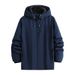Spring And Autumn Men's Solid Color Jacket Windproof Waterproof Four Seasons Hiking Single Layer Coat Windbreaker_voghion.com