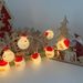 Santa & Snowman LED String Lights - 2M/3M Battery/USB Operated Decorative Lights With Warm White & Multicolor Options (10/20 LEDs, PVC, CE Certified)_voghion.com