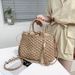 Ethnic Style Woven Basket New Summer Straw Vacation Pearl Tassel Hollow Handbag Shoulder Bag For Women_voghion.com