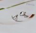 Solid 925 Sterling Silver Crescent Moon Post Stud Earrings 6mm Gift Box A3_voghion.com