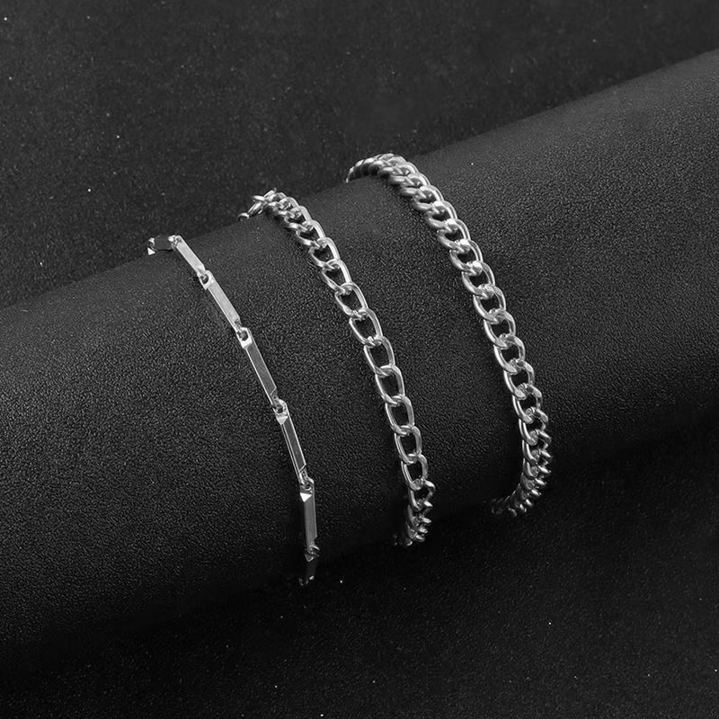 Einfache ins kalten wind diamant bambus armband hip hop technologie gefühl_voghion.com