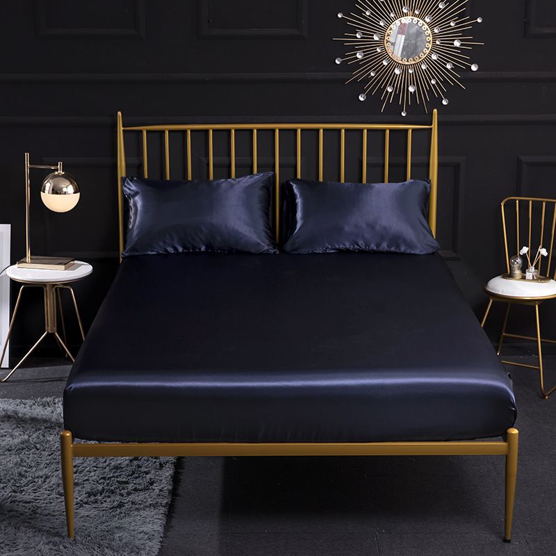 Silky Fitted Sheet Mattress Protector Full Size For Bedding_voghion.com