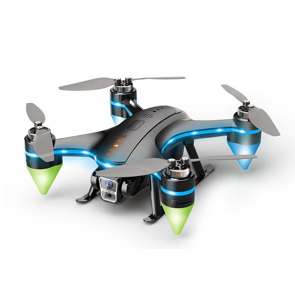 Quadricottero RC 8K Doppia telecamera Telecomando 2.4G Luce 360 gradi Flip FPV WIFI Trasmissione in tempo reale Modalità Head-Free_voghion.com