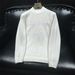 Men's Chunky Knit Sweater - Winter Cable Knit Pullover With Round Neck, Long Sleeve, Oversized Fit, White & Beige (Sizes M-3XL)_voghion.com