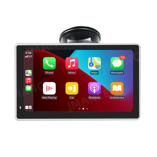 Schermo touch da 7 pollici per auto, tablet portatile wireless CarPlay, radio Android, multimediale, navigazione Bluetooth HD1080 stereo_voghion.com
