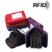 Head layer cowhide anti demagnetization RFID credit card bag, multi slot large capacity card holder, men's and women's change key bag_voghion.com