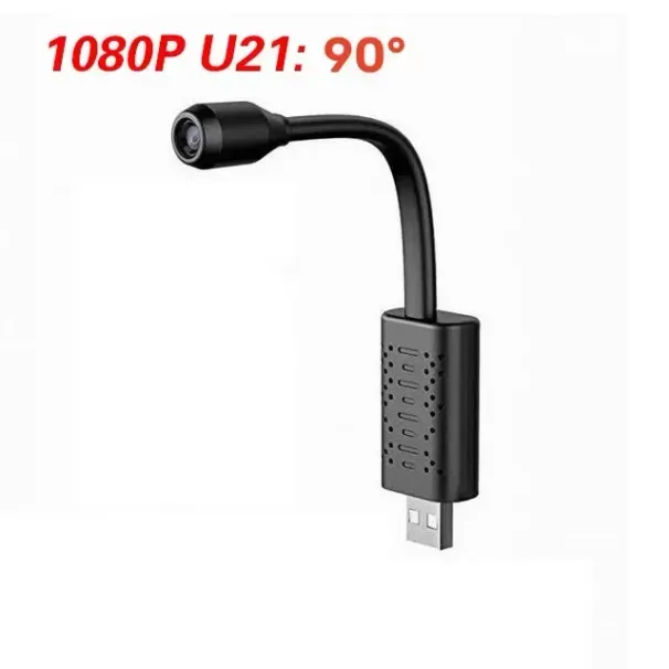 Mini telecamera Wi-Fi Full HD 1080P Invisble Spia Cam USB Smart Home Security Sorveglianza IP Webam Visualizzazione remota Piccola_voghion.com