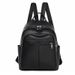 Spring 2024 Urban Simplicity PU Leisure Travel Women's Backpack_voghion.com