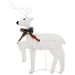 Christmas Reindeers 2 pcs White 40 LEDs_voghion.com