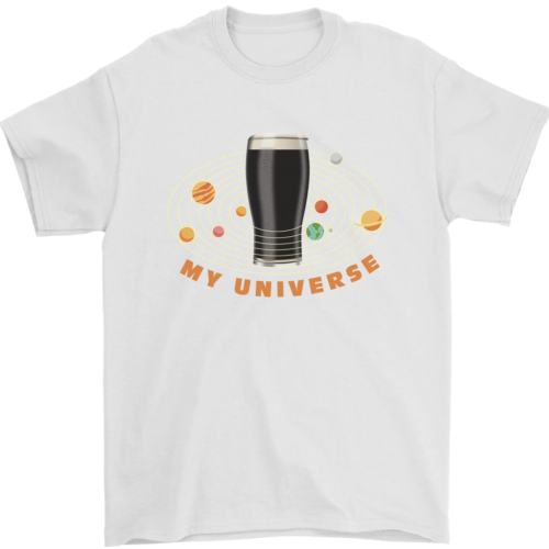 La mia maglietta da uomo Guinness Universe 100% cotone_voghion.com