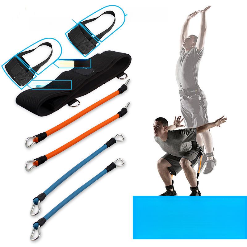 Jumping Equipment High Jump Resistance Band Elastic Rope Leg Muscle Explosive Power Exercise Basketball Training Aid_voghion.com