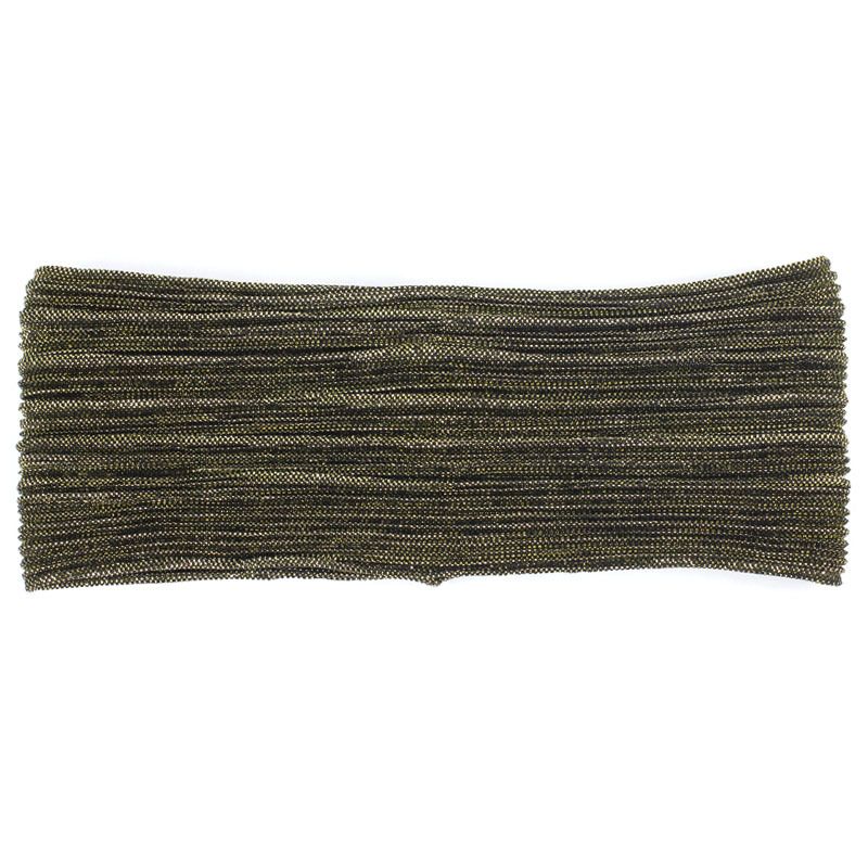 Summer Sports Knitted Solid Color Simplified Korean Edition Elastic Sweat-absorbing For Men And Women Wide Edge Silver_voghion.com
