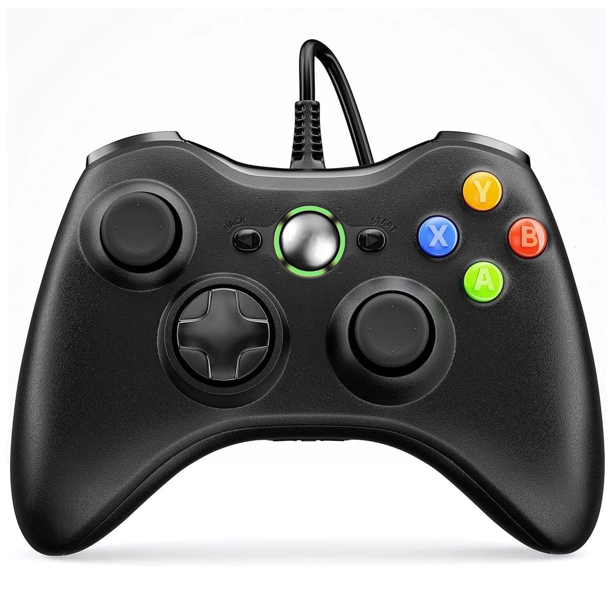 Xbox 360 Wired Controller USB Remote Gamepad PC Gaming Control_voghion.com