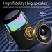 Wireless Smart Bluetooth Atmosphere Light Home High-Quality Outdoor Subwoofer Card Slot Mini Speaker Payment_voghion.com