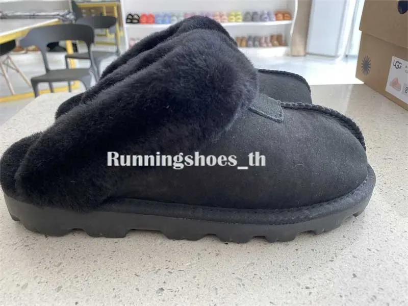 Designer Tasman Chesut Fur Slides Winter Boots Women Men Ultra Mini Platform Boot Australia Snow Booties Tazz Slippers_voghion.com