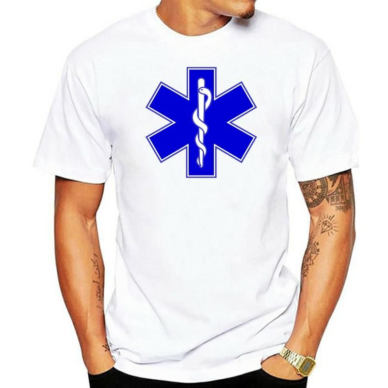 Paramedic Emergency Medical Services Emt Ems Star Of Life Symol T Shirt Tee_voghion.com