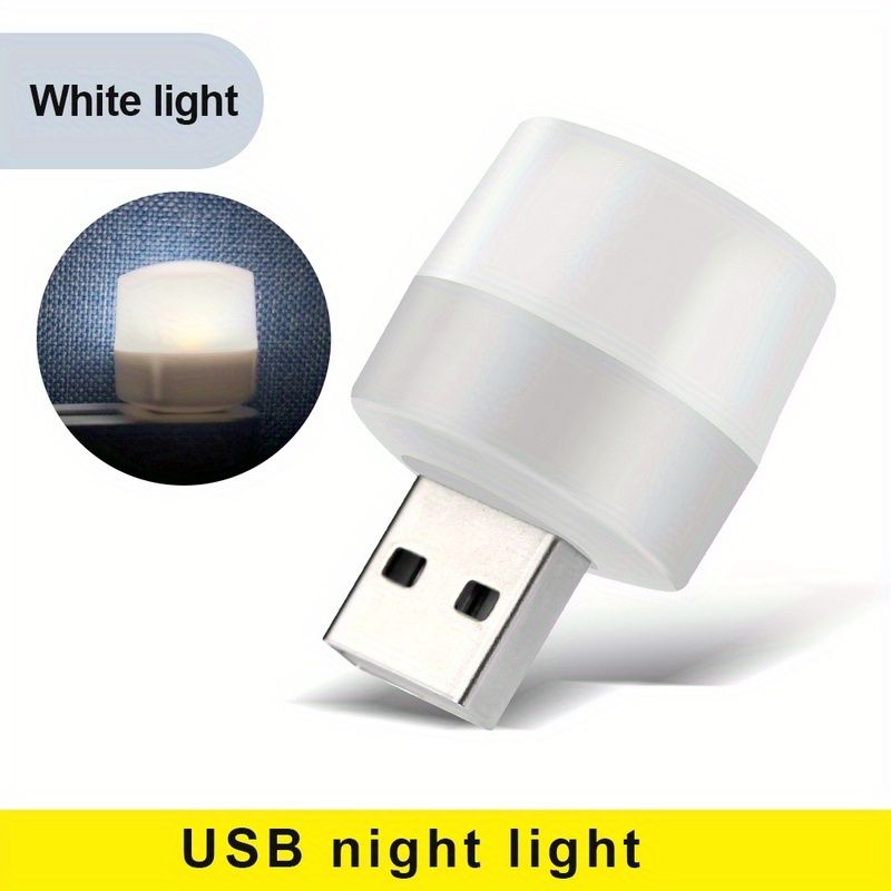 Lampada LED USB da 5 V e 1 W, protezione per gli occhi, luce da lettura, lampada da lettura per computer, alimentazione mobile, lampade da libro, luce notturna_voghion.com