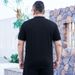 Herrenbekleidung Dicke Männer in Übergröße, kurzärmeliges T-Shirt mit Revers, modisches, übergroßes Poloshirt für dicke Männer, Sommeroberteil_voghion.com