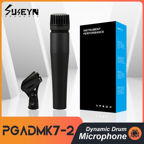Mikrofon perkusyjny PGA D7-2 Seven Pack do wysokiej jakości nagrań w pomieszczeniach i występów na świeżym powietrzu_voghion.com