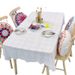 Nappe en polyester motif tournesol – Décoration bohème carrée pour table à manger, table basse et bibliothèque (60 x 60/100 x 100/140 x 80/140 x 200 cm)_voghion.com