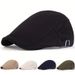 Beret Men's Summer Korean Duck Tongue Women's Outdoor Simple and Versatile Casual Forward Artist Hat_voghion.com