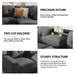 Reversible Sectional Sofa Space Saving With Storage Ottoman Rivet Ornament L-shape Couch For Large Space Dorm Apartment_voghion.com