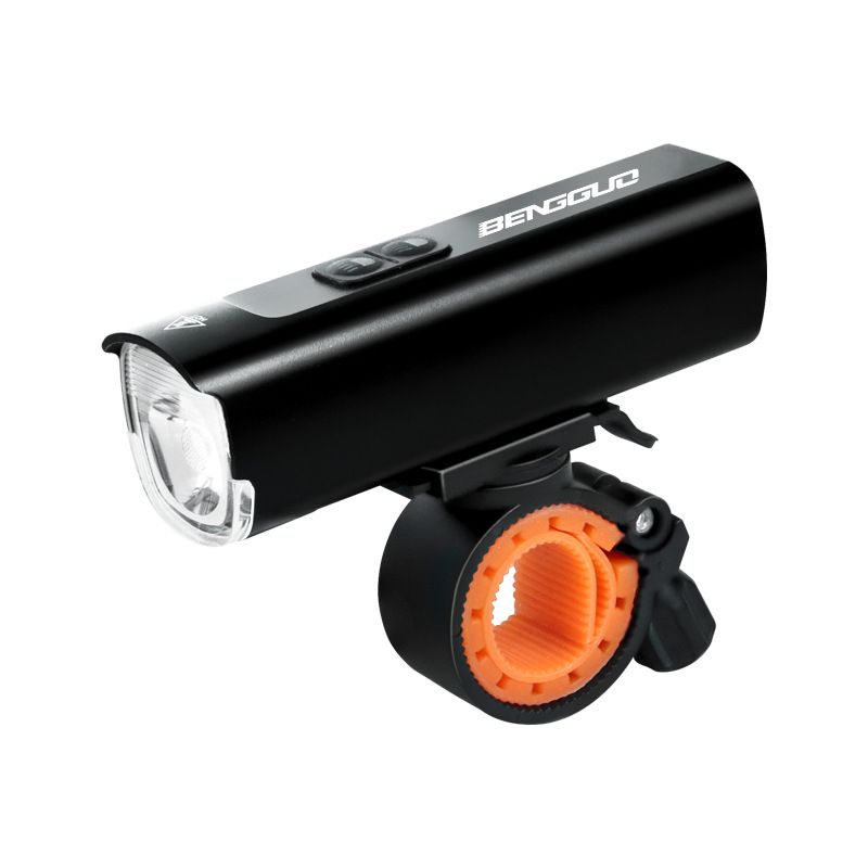 Luces para bicicleta de montaña, de aleación de aluminio de alto brillo, impermeables, para ciclismo nocturno al aire libre, con carga USB._voghion.com