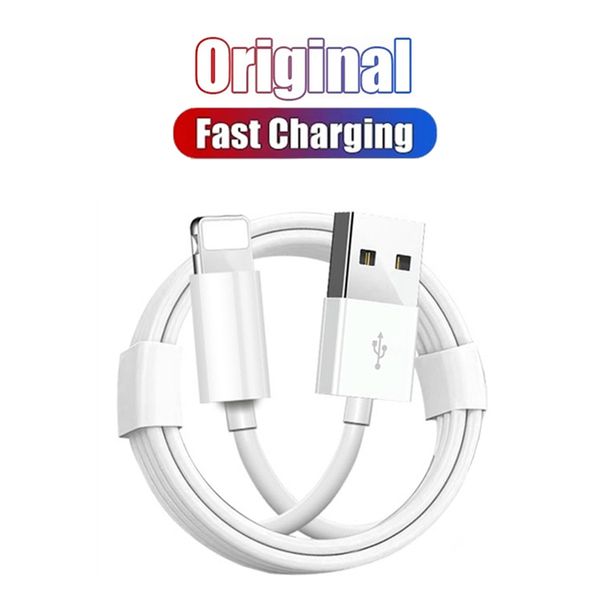 EU USB Wall Charger Cable For IPhone 6S 7 8 14 Plus 11 12 13 Pro Max XS XR X SE 5S Fast Charging USB Data Charge Cable 1m 2m 3m_voghion.com