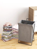 Foldable Net Red Storage Basket Household Dirty Hamper Bathroom Clothes Bin_voghion.com