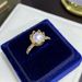 Anello di perle d'acqua dolce naturale, anello di lusso leggero e regolabile con apertura in atmosfera_voghion.com