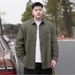 Men's Clothing Plus Size Fashion Loose Casual Long Sleeved Shirt Lapel Shirt Jacket_voghion.com