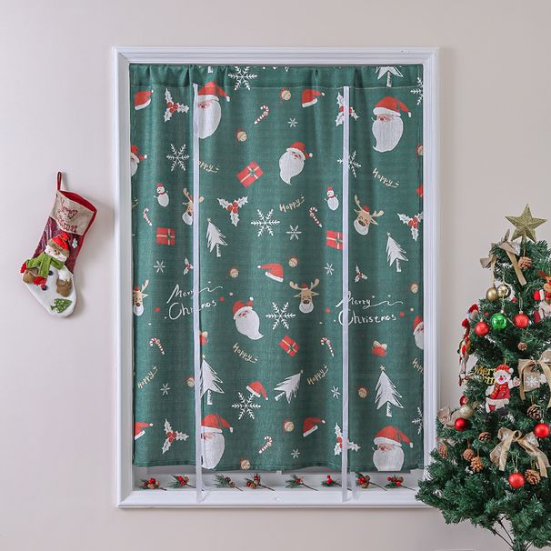 Polyester Printed Blackout Curtains With American Style Design - 71%-90% Light Blocking For Living Room, Bedroom & More_voghion.com
