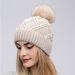 Cappello da donna in stile coreano, lavorato a maglia in lana, autunno e inverno, caldo e resistente al freddo, spesso, versatile, per snellire il viso, da viaggio, all'ingrosso, perla_voghion.com