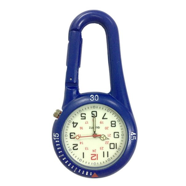 Uhrenanhänger Tragbare Uhr Stern Taille Außenuhr Schlossschnalle Retro-Uhr Gedenkrucksack Sport Im Dunkeln leuchtende Bergsteigerschnalle_voghion.com