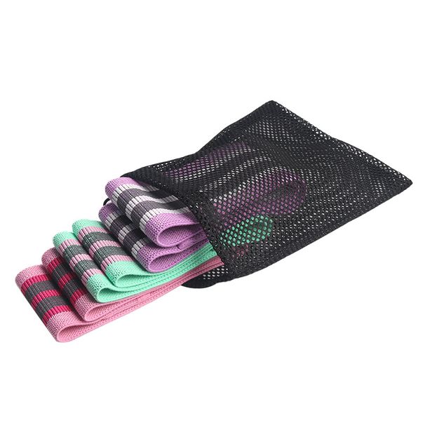 Set di fasce elastiche per glutei con resistenza circolare e profondo squat_voghion.com