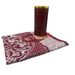 Roll-Up Prayer Mat Set With Waterproof Carry Pouch – 70x110cm Machine-Woven Sajjadah, 33-Bead Tasbih & Anti-Slip Dot Design, Ideal For Business Trips_voghion.com