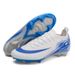 New all-knitted breathable sports shoes FG nail non-slip men's and women's game shoes_voghion.com