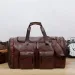 Borsa da viaggio pieghevole in pelle PU, impermeabile, grande, per weekend, portatile, per uomo e donna 240802_voghion.com