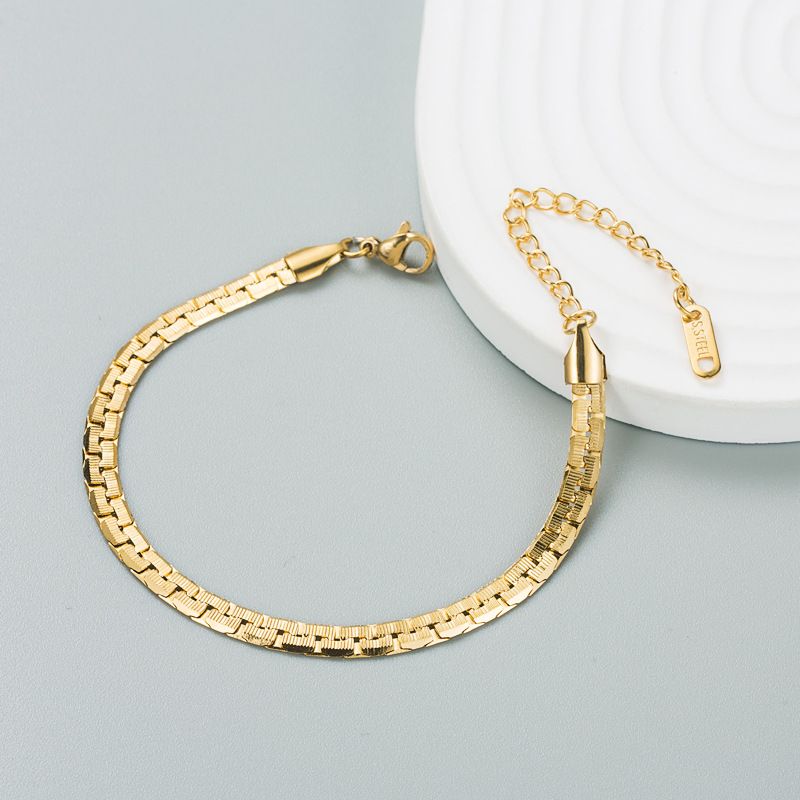 Modisches, heiß verkauftes Unisex-Armband aus Titan-Edelstahl, exquisites Hip-Hop-Armband, lichtecht_voghion.com