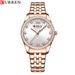 Women's Elegant Roman Numeral Watch – Water-Resistant Quartz Fashion Timepiece With Alloy Strap Quartz Watch_voghion.com