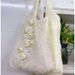 Borsa in tela con pizzo beige di classe, consiglio di Popping_voghion.com