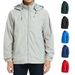 Jaqueta corta-vento masculina impermeável com capuz, casaco softshell para todas as estações, leve, respirável e à prova de vento, jaqueta de chuva para caminhadas e viagens_voghion.com