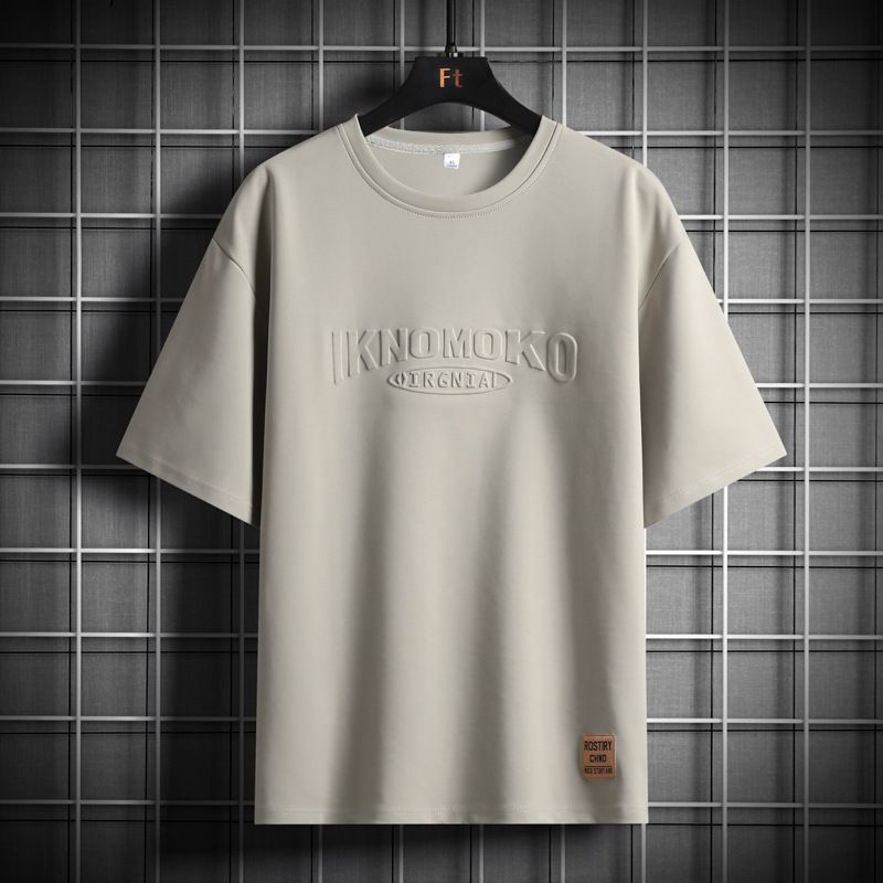 Ropa para hombres, camiseta de manga corta con gran barriga, nueva camiseta holgada de verano de talla grande, ropa para hombres gordos_voghion.com