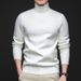Spring And Autumn High-End Knitted 2025 New Soft Skin-Friendly Casual Fleece-Lined Warm Turtleneck Sweater For Men_voghion.com