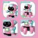 Kivdit Kids,Electronic Toys Walking Dancing Music Smart Robot With Flashing Lights,Gifts For Boys Girls,Ages 3 -8,Pink_voghion.com