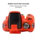 Weiche Silikon Rüstung Haut Fall DSLR Kamera Tasche Körper Abdeckung Schutz Schwarz Rot Für Canon EOS 1300D (Rebel T6)/1500D Digital Kamera_voghion.com